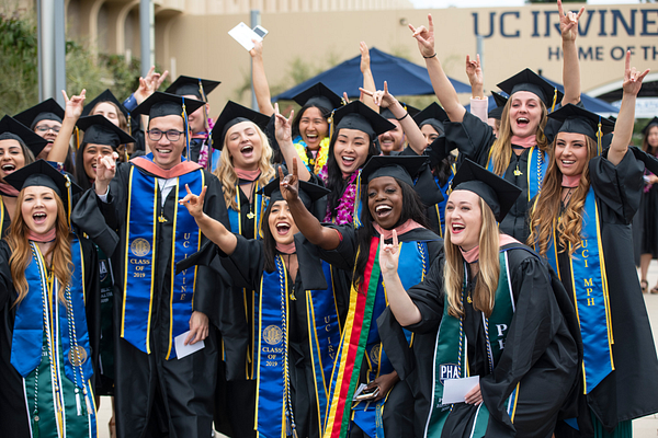 graduating UCI students